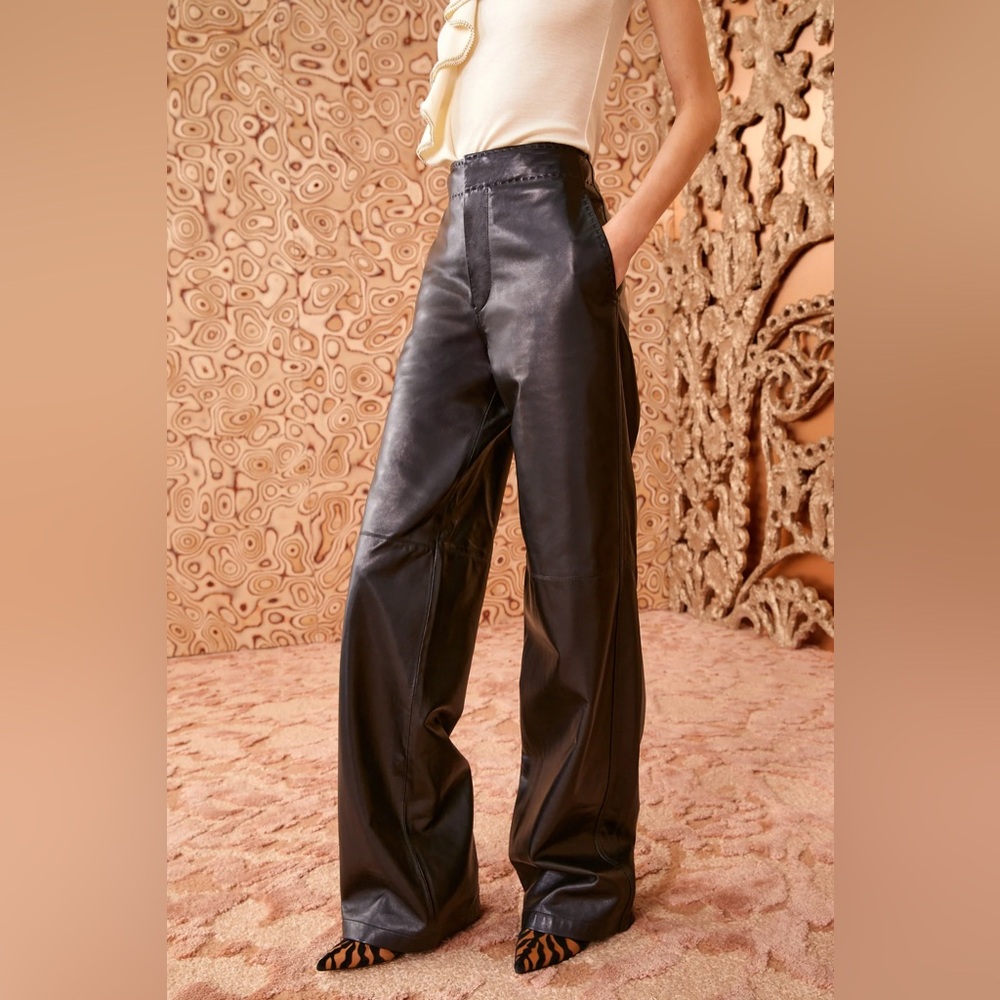 Ulla Johnson Lotti Leather Pant